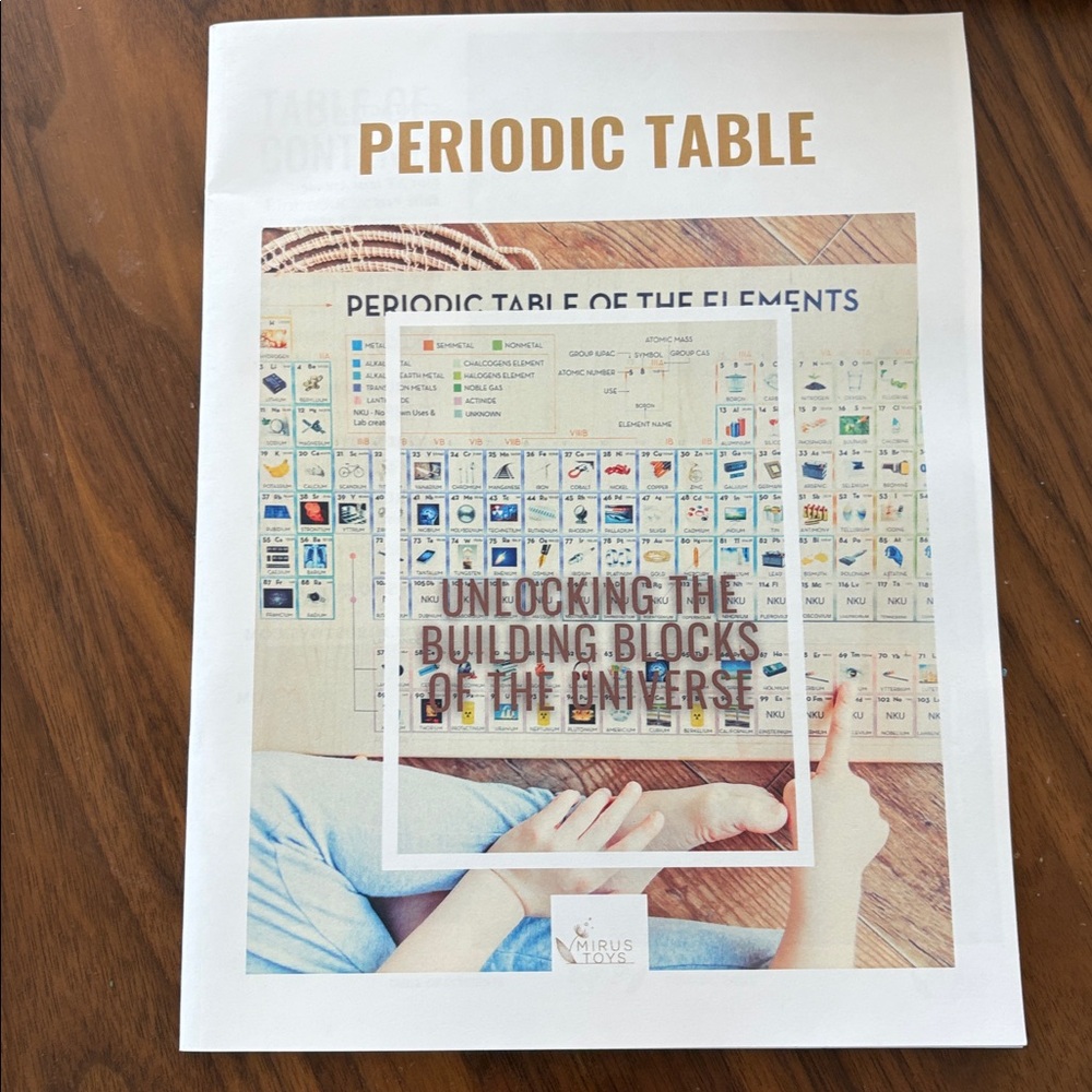 Montessori Periodic Table Puzzle - Picture 2 of 6